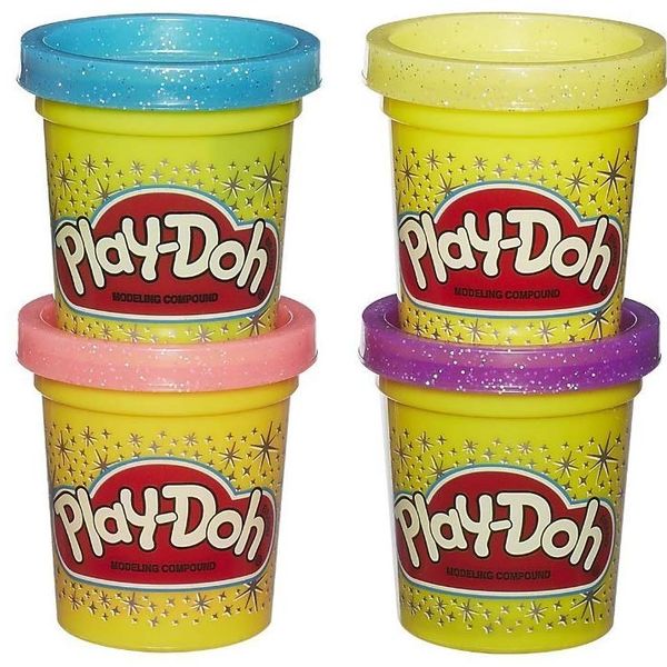 Play doh 6 vasetti brillanti - PLAY-DOH