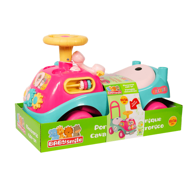 Cavalcabile elettronico (girl) - BABY SMILE