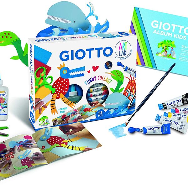 Giotto art lab funny collage - kit creativo - GIOTTO