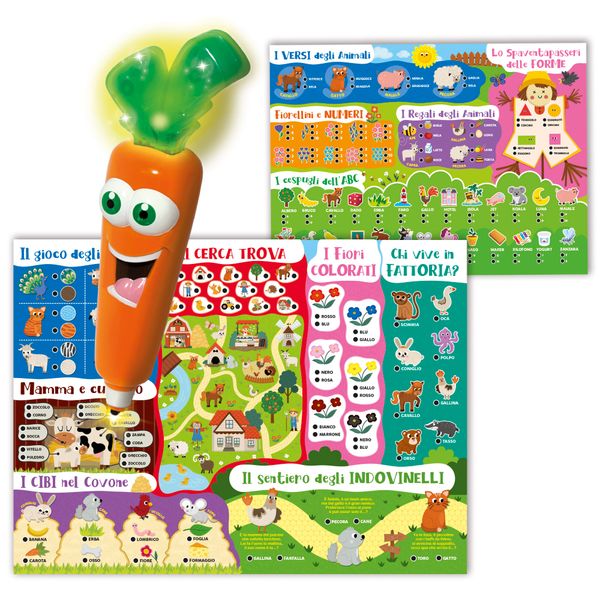 Carotina penna parlante 50 giochi nuova edizione - LISCIANI