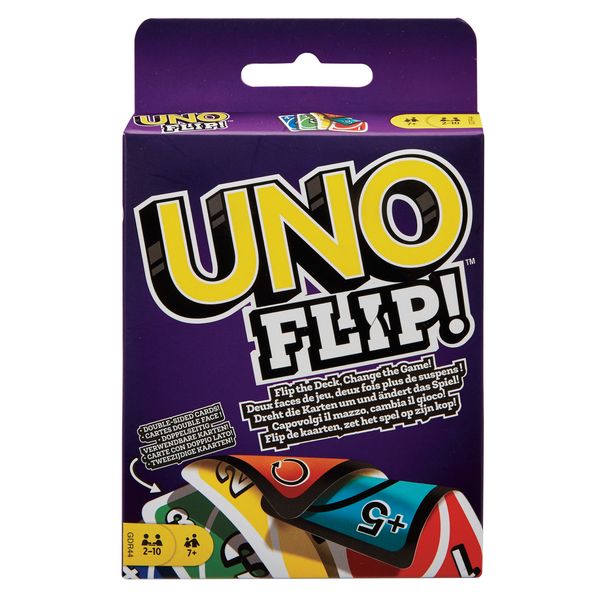 Mattel games - uno flip gioco di carte per tutta la famiglia - MATTEL GAMES, UNO