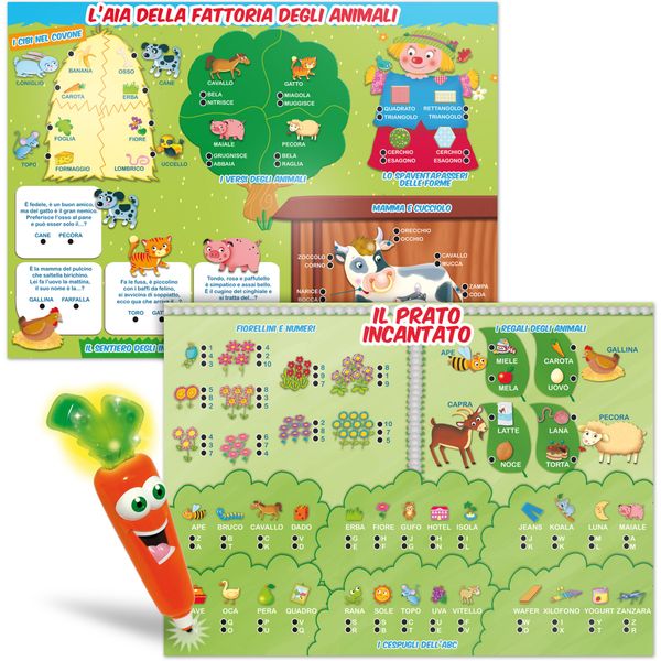 Carotina penna parlante 50 giochi nuova edizione - LISCIANI
