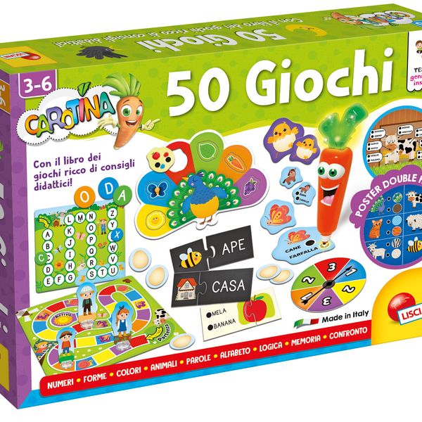 Carotina penna parlante 50 giochi nuova edizione - LISCIANI