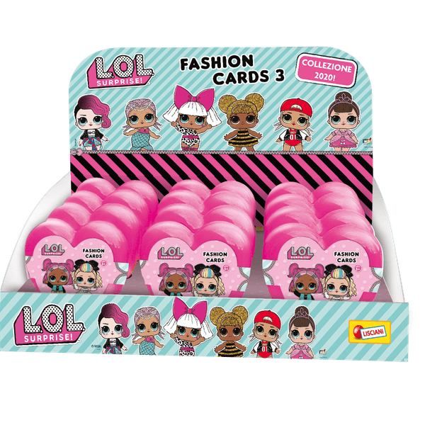 Lisciani - lol surprise fashion cards  nuova collezione - L.O.L SURPRISE