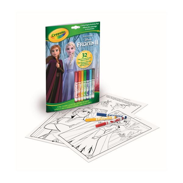 Album attivita'&coloring disney frozen 2 - CRAYOLA, DISNEY PRINCESS, Frozen