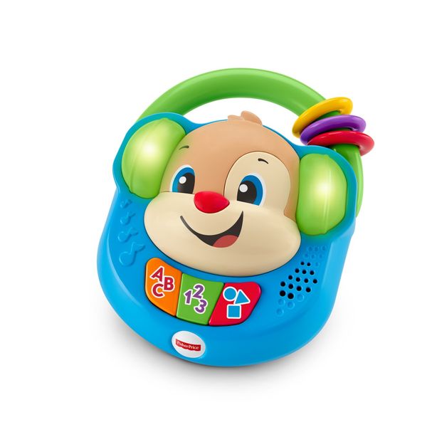 Fisher-price, lettore musicale canta e impara, giocattolo elettronico ridi impara 6-36 mesi - FISHER-PRICE