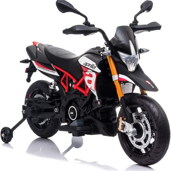 Aprilia dorsoduro 12v rossa - LAMAS TOYS
