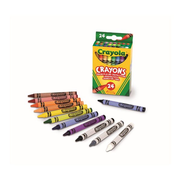 24 pastelli a cera - CRAYOLA