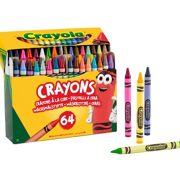 64 pastelli a cera - CRAYOLA