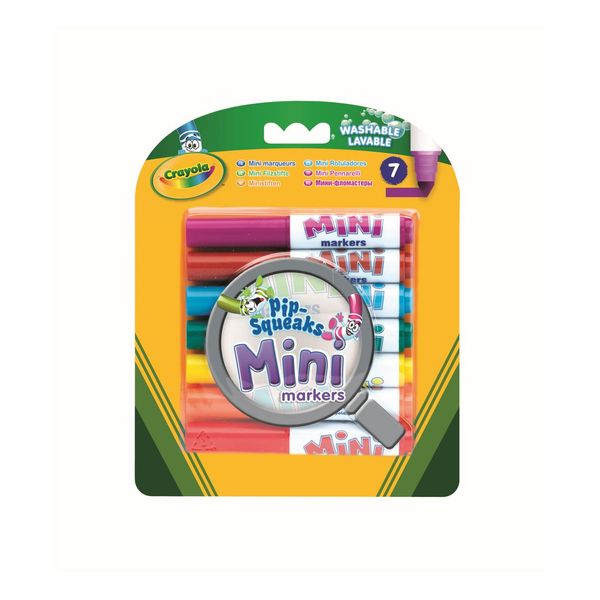 7 mini pennarelli lavabili - CRAYOLA