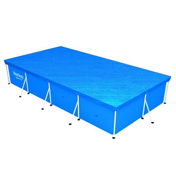 Bestway copripiscina steel pro frame rettangolare 400x211x81 cm - Bestway