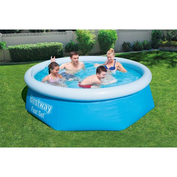 Bestway piscina gonfiabile autoportante fast set da 244x61 cm - Bestway