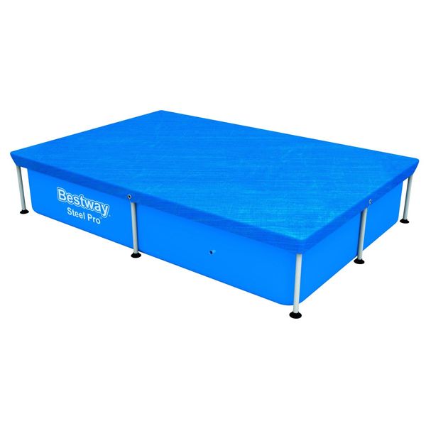 Bestway copripiscina steel pro frame rettangolare 221x150 cm - Bestway