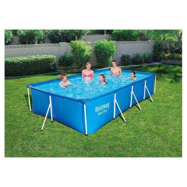 Bestway piscina steel pro frame rettangolare 400x211x81 cm - Bestway