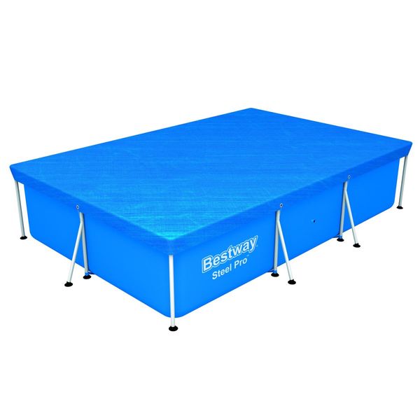 Bestway copripiscina steel pro frame rettangolare 300x201x66 cm - Bestway