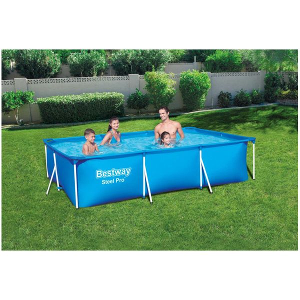 Bestway piscina steel pro frame rettangolare 300x201x66 cm - Bestway