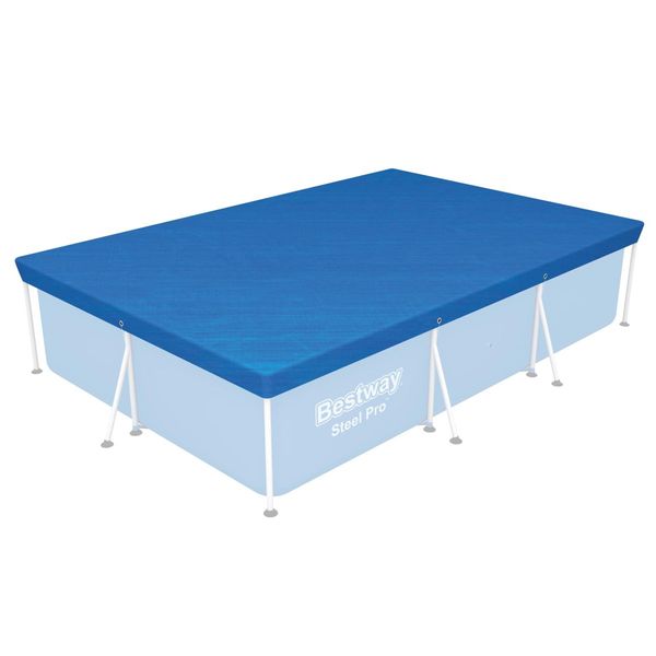 Bestway copripiscina steel pro frame rettangolare 300x201x66 cm - Bestway