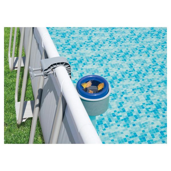 Bestway skimmer da parete funziona con pompe da 3.028 lt/h in su, ideale per piscine rettangolari e ovali da 457 cm o maggiori - Bestway