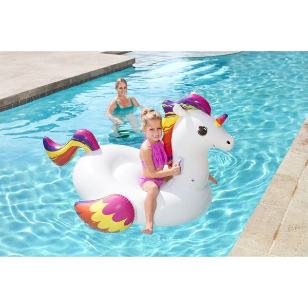 Bestway cavalcabile unicorno fantasy 150x117 cm - Bestway