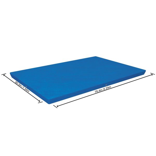 Bestway copripiscina steel pro frame rettangolare 221x150 cm - Bestway