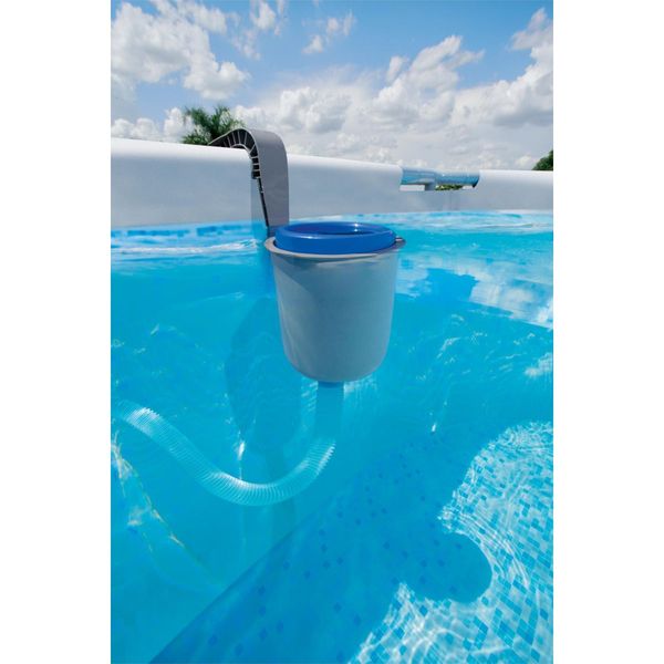 Bestway skimmer da parete funziona con pompe da 3.028 lt/h in su, ideale per piscine rettangolari e ovali da 457 cm o maggiori - Bestway