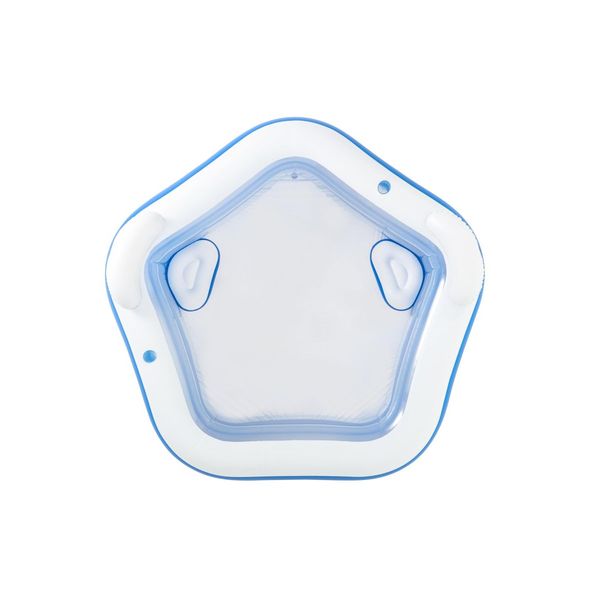 Bestway piscina family pentagono 213x206x69 cm con due sedute, due poggiatesta e due portabicchieri - Bestway