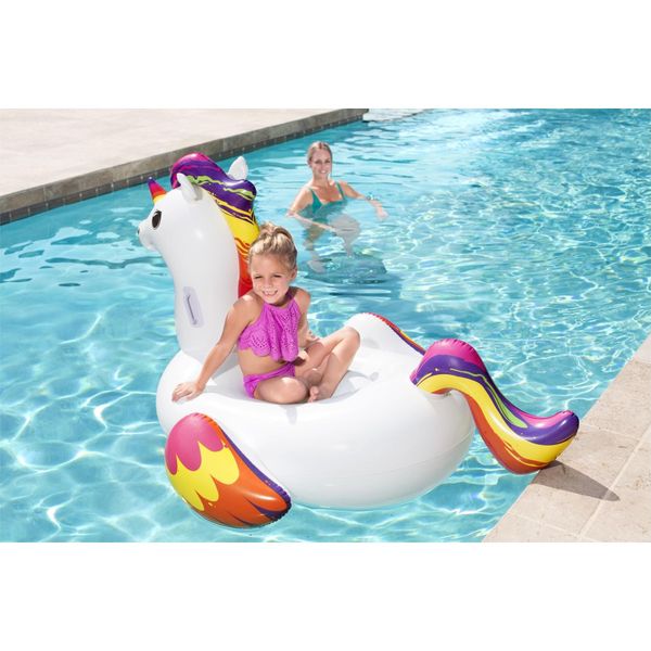 Bestway cavalcabile unicorno fantasy 150x117 cm - Bestway