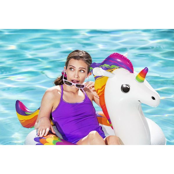 Bestway salvagente fashion unicorno fantasy 119x91 cm - Bestway