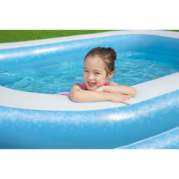 Bestway piscina family rettangolare  a 2 anelli 262x175x51 cm - Bestway
