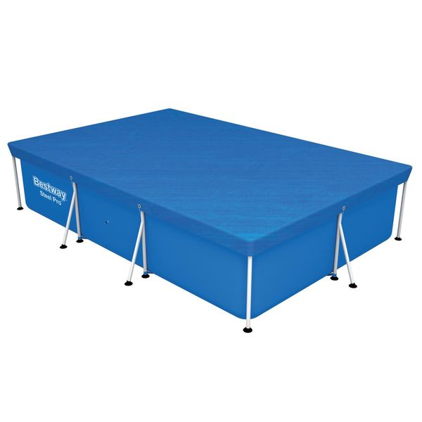Bestway copripiscina steel pro frame rettangolare 300x201x66 cm - Bestway