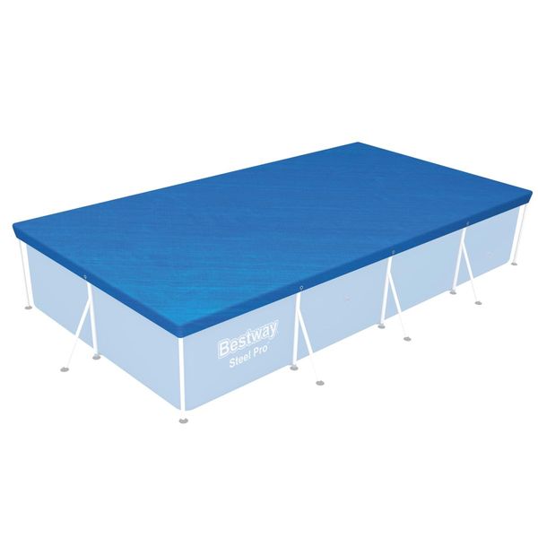 Bestway copripiscina steel pro frame rettangolare 400x211x81 cm - Bestway