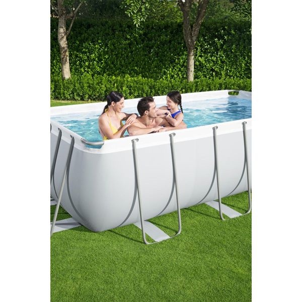 Bestway piscina power steel frame  rettangolare cm. 404x201x100 - Bestway