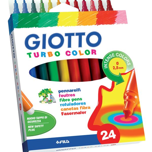 Ast giotto turbo color 24 pz - GIOTTO