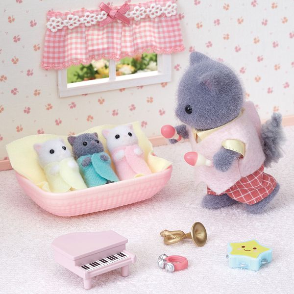 Sylvanian families - trigemini gatto persiano - SYLVANIAN FAMILIES