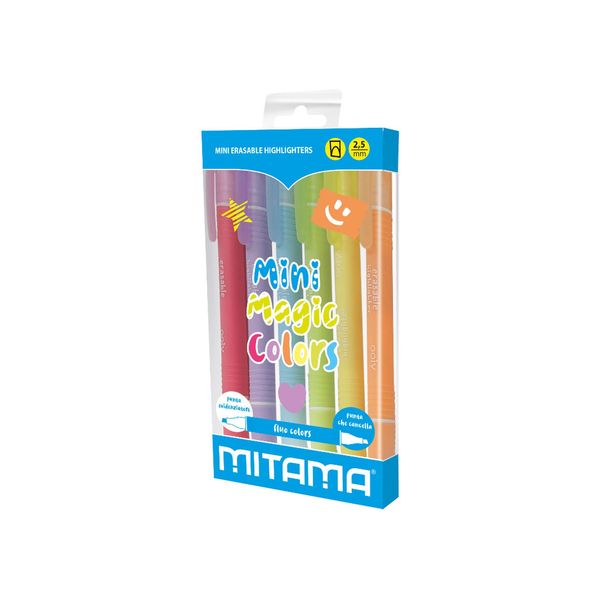 Evidenziatore cancellabile mitama pz. 6 - MITAMA