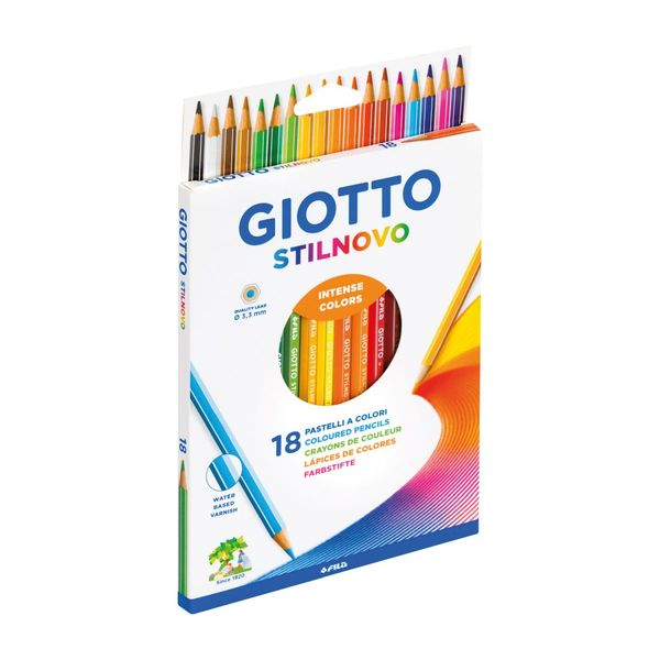 Ast. pastelli stilnovo 18 pz - GIOTTO