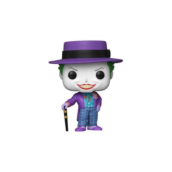 Funko pop heroes:batman 1989-joker con cappello (con possibile chase) - DC COMICS, FUNKO POP!