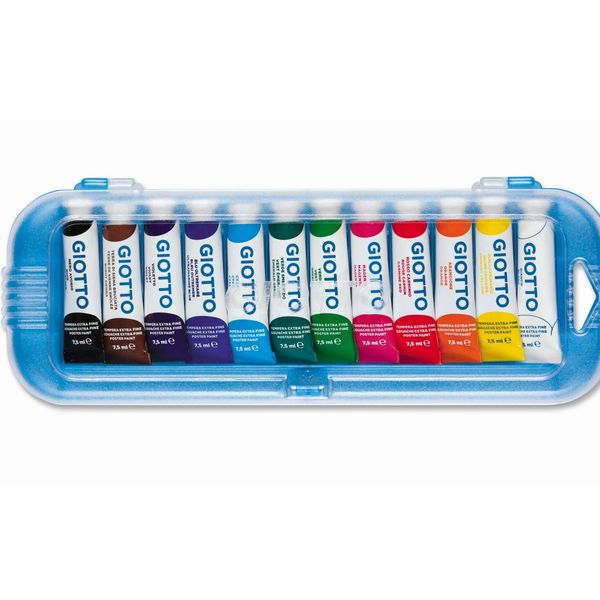 Giotto tempera extra 12 pz x 7,5 ml - GIOTTO