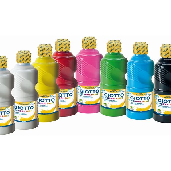 Fl. giotto schoolpaint 250ml col ass - GIOTTO