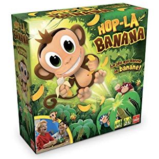 Gioco di società hop-la-banana - goliath - 2-5 giocatori - per bambini dai 4 anni in su - GOLIATH