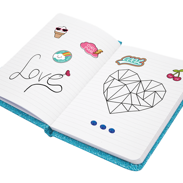 Diario scintillante - CREA MANIA