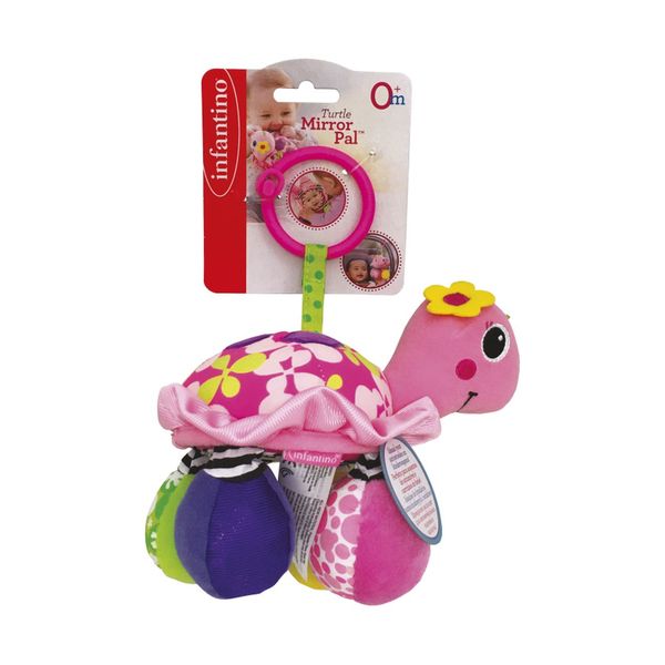Sonaglino tartaruga rosa - INFANTINO