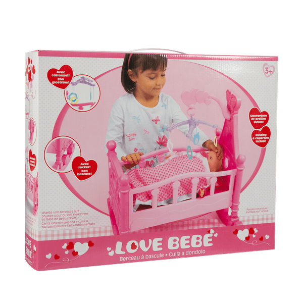 Lettino per bambola - LOVE BEBÈ