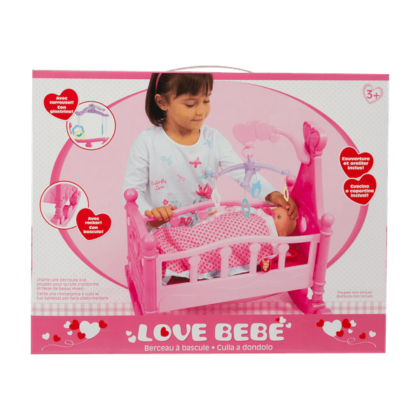 Lettino per bambola - LOVE BEBÈ