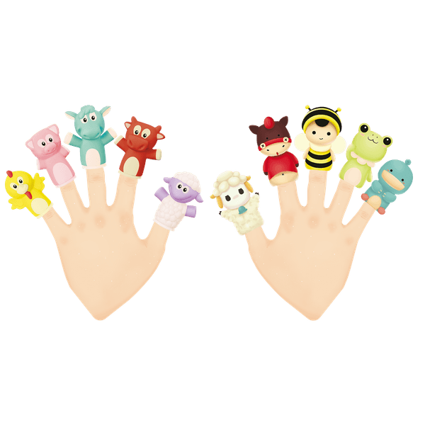 Marionette - finger puppets - BABY SMILE