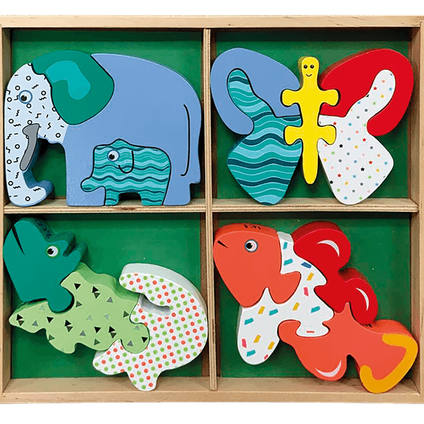 Funny puzzle - WOOD 'N' PLAY