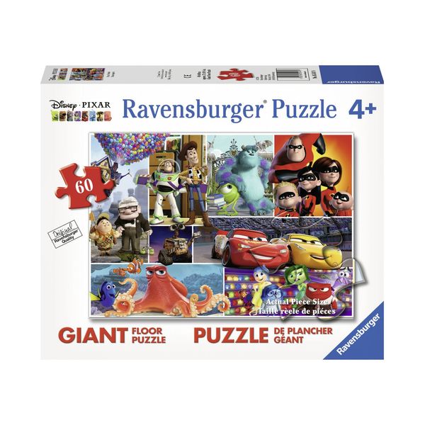 Ravensburger puzzle 60 pezzi giant - disney pixar - Lightyear, RAVENSBURGER, Cars, Disney