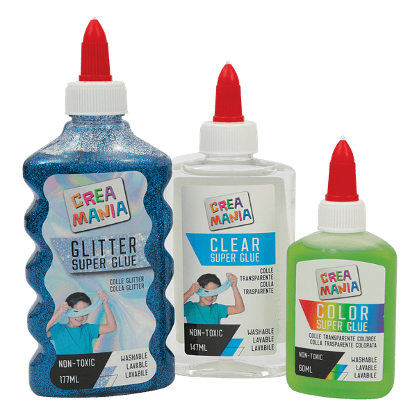 Slime kit - blu/verde - CREA MANIA
