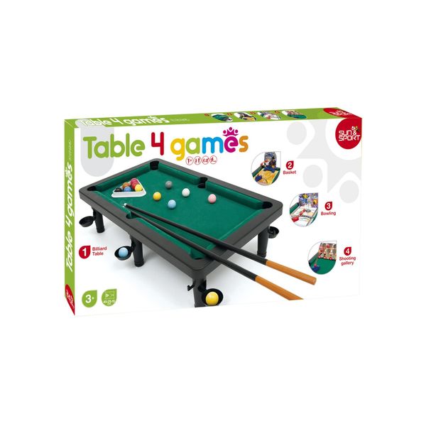 Tavolino 4 giochi - SUN&SPORT