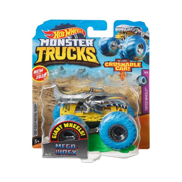 Hot wheels – monster truck macchinina assortita in scala 1:64, veicolo assortito, 4+anni - Hot Wheels